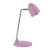 MAUL Lampe Starlet fluorescente livre avec ampoule bras mtal chrom, hauteur 29 cm coloris rose