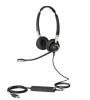 CASQUE JABRA BIZ 2400 DUO A COMMANDER IMPERATIVEMENT AVEC CORDON REF : 8800-01-37