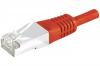 Cordon RJ45 CAT 6 S/FTP rouge - 1,5 m