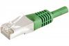 DEXLAN Cordon RJ45 CAT 6A F/UTP vert - 2 m