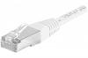 DEXLAN Cordon RJ45 CAT 6A F/UTP blanc - 1,5 m